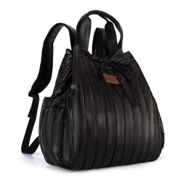 LEE49-002 LEE Quilted Puffer Drawstring Backpack " - Picture 1 of 7